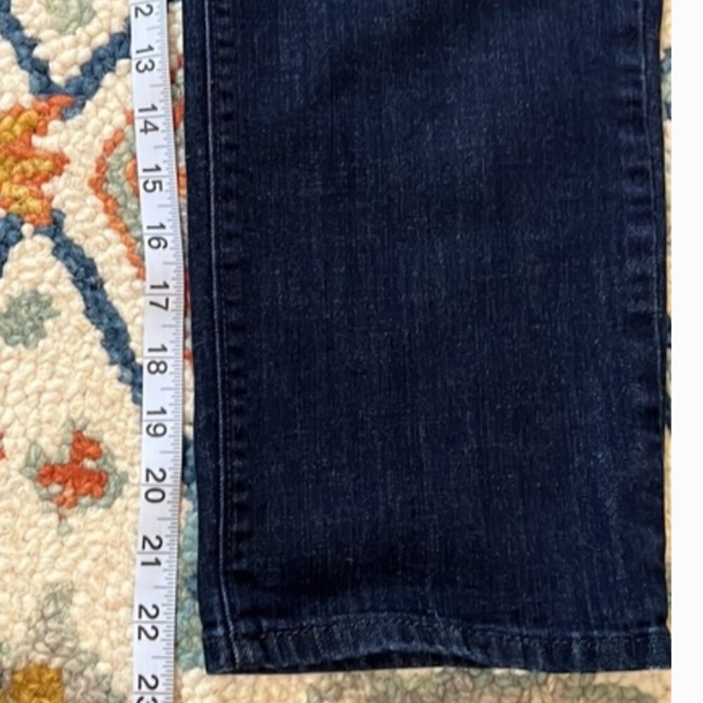 EUC women's Eddie Bauer crop jeans size 12 - Picture 9 of 12